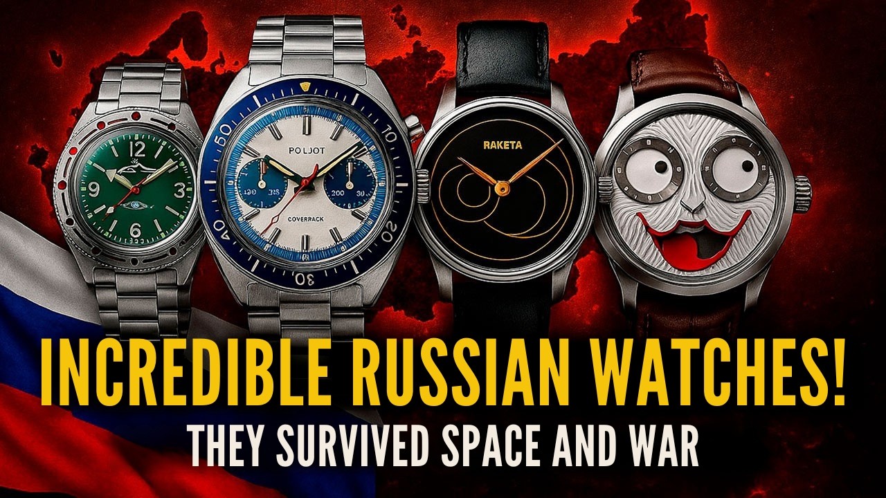 Russian Watches That Survived Space and War 🚀 (And Cost Less Than $100!)