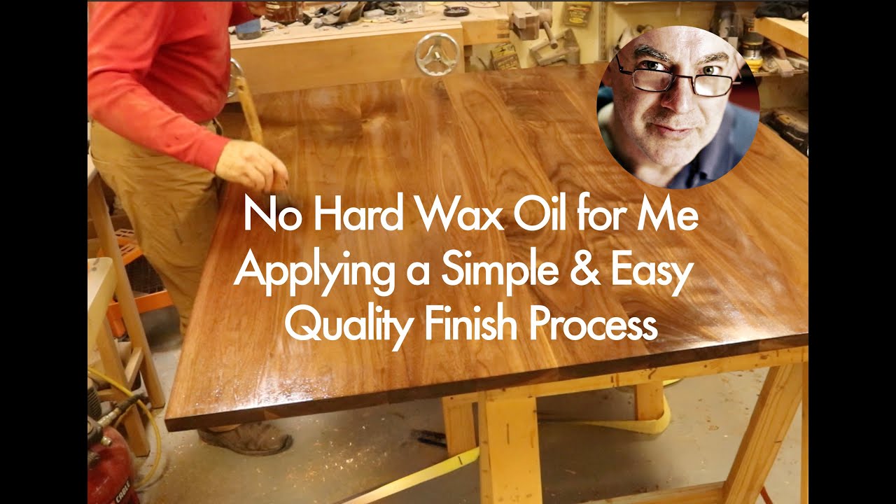 No Hard Wax Oil For Me – 3-Part Finish Application Details (Part 2)