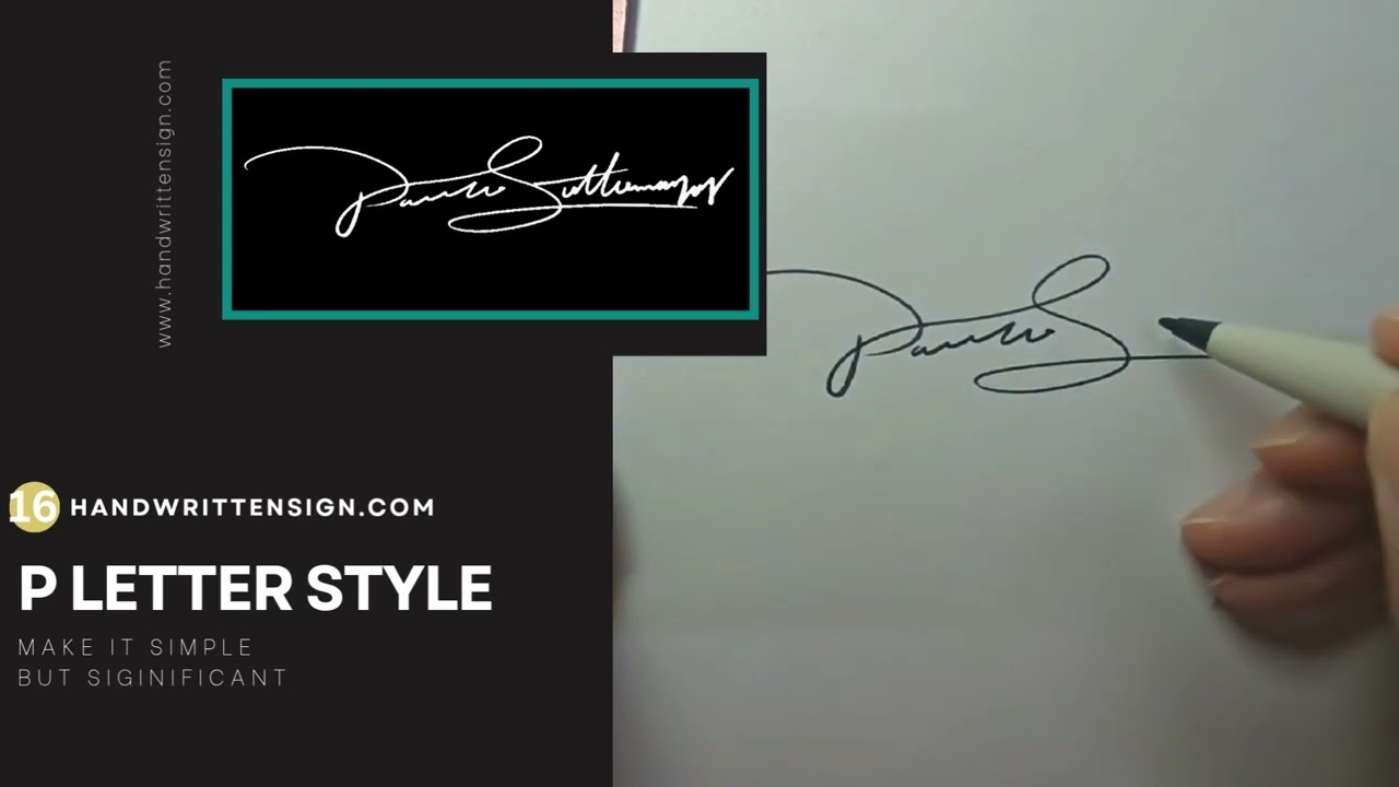 P Signature Style 16
