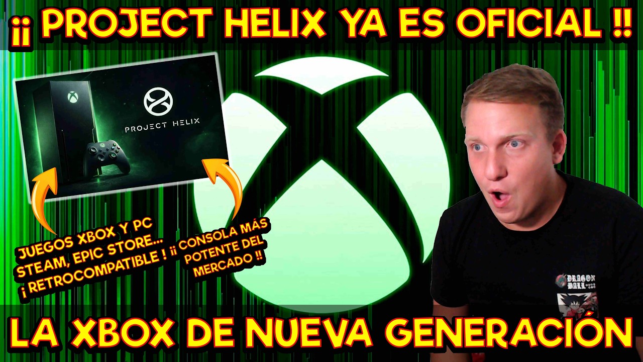 🔥 Así es HELIX, la XBOX de NUEVA GENERACIÓN ! Steam, Epic Store, RETROCOMPATIBLE...