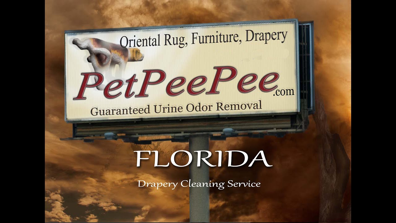 Can a Dry Cleaner Remove Urine Odor from Drapery? | PetPeePee&reg;