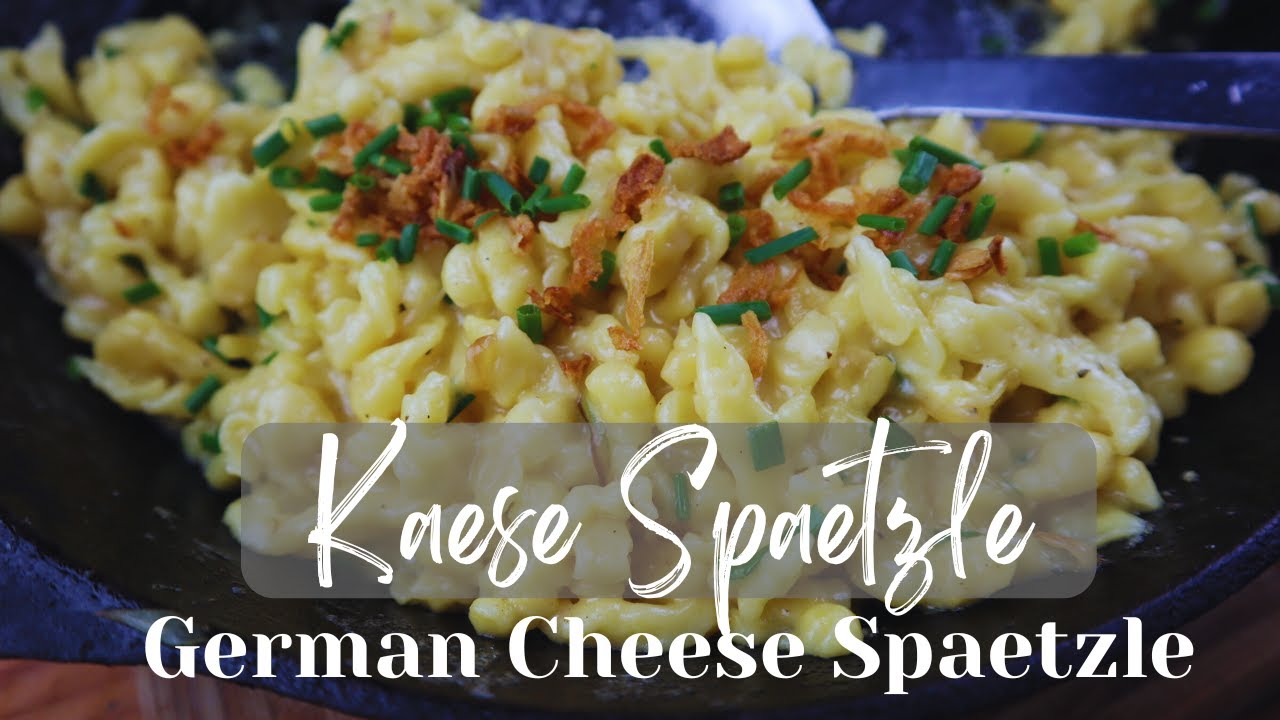 Домашние немецкие сырные шпецле (Deutsche Kaesespaetzle) — просто вкусно