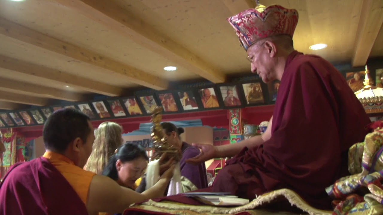 His Holiness Katog Getse Rinpoche visit to Rigdzin Community 2018