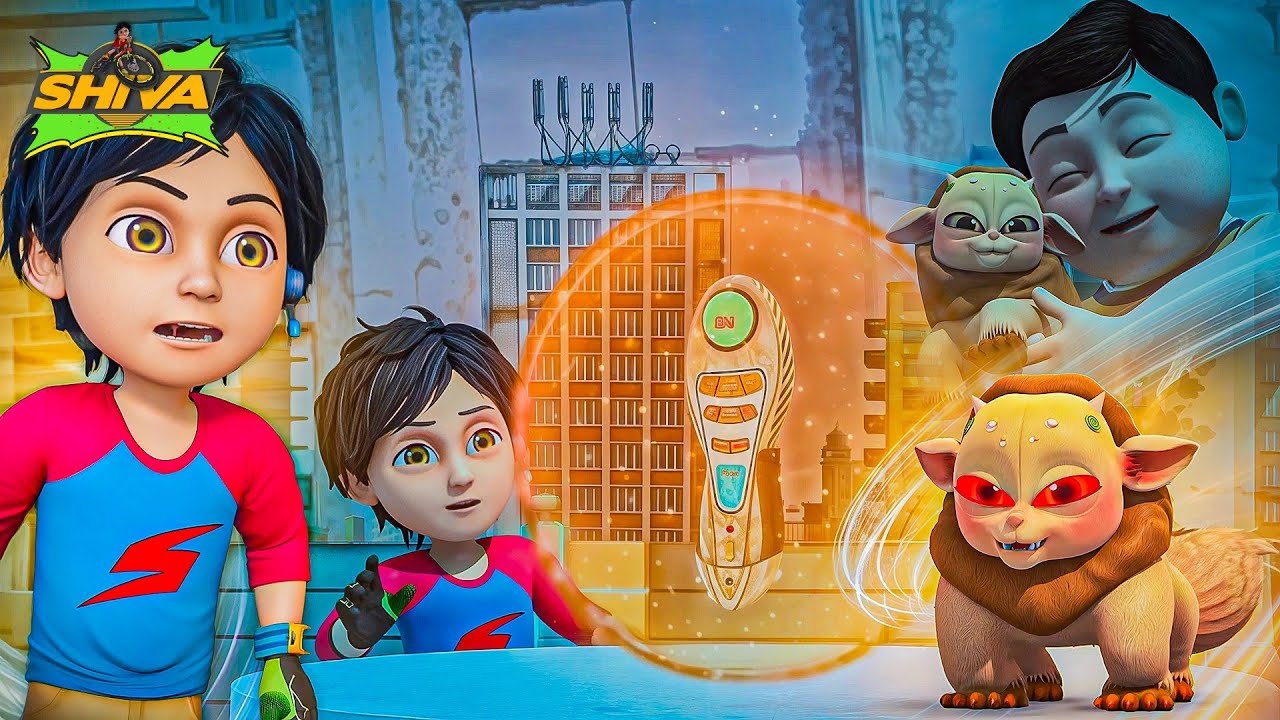 Future City : Shiva Ne Banaya Super Remote To control Mega City | Shiva | Kiddie Land