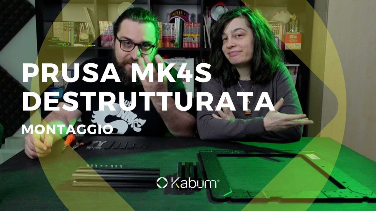 Prusa MK4S DESTRUTTURATA - MONTAGGIO 