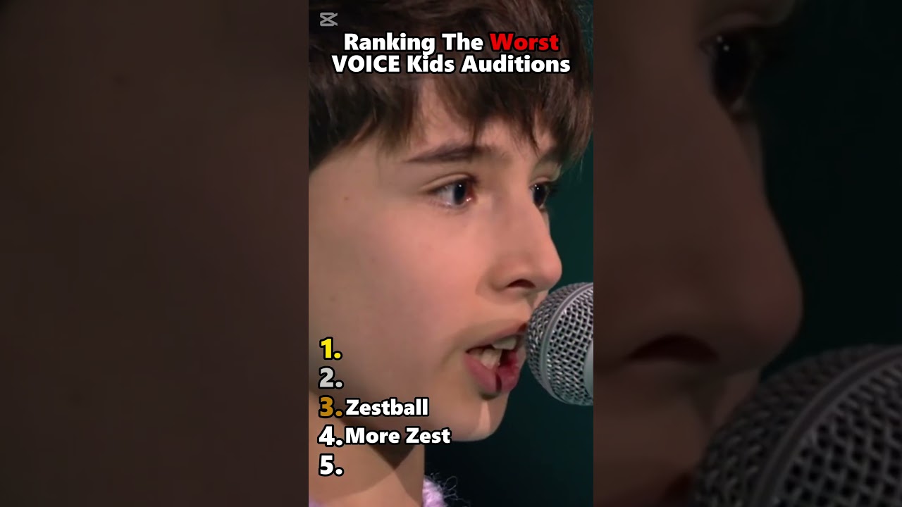 Ranking The Worst Voice Kids Auditions🤣