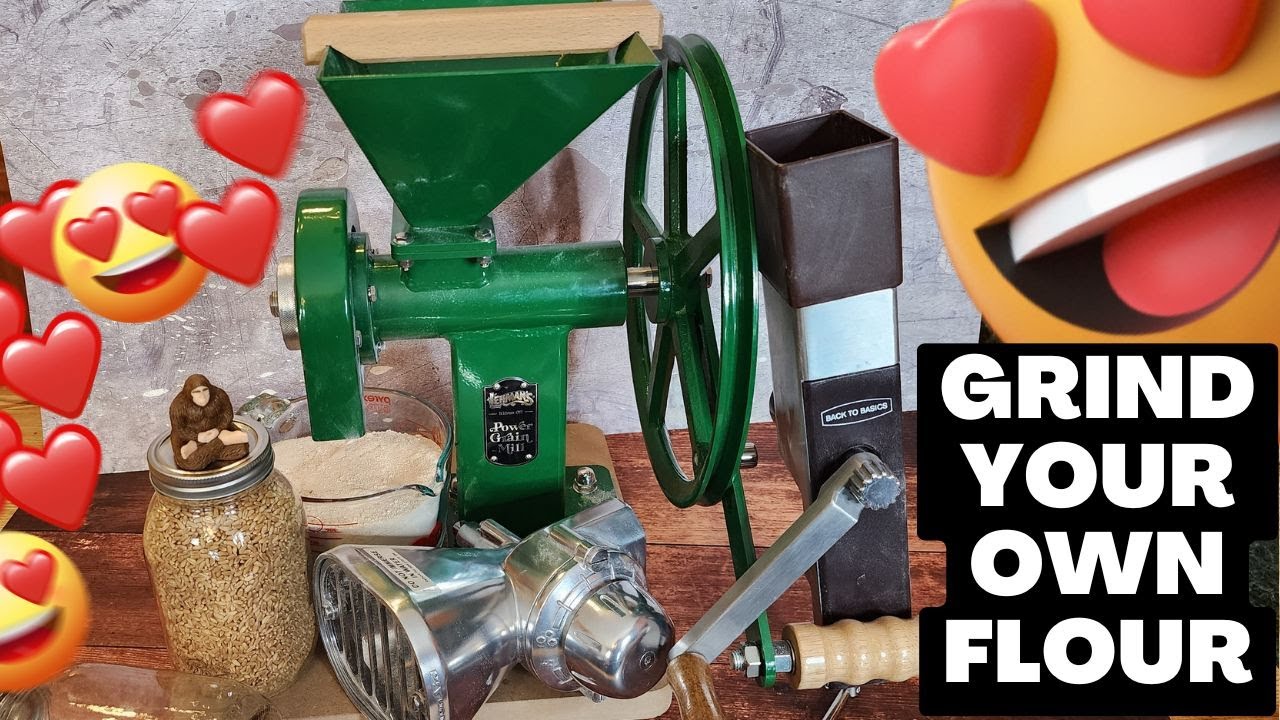 Crank It and Bake It: Homemade Flour with Lehman’s Green Power Mill! Also, Full Dismissively As Well