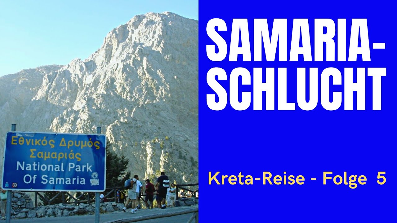 🚶🏽‍♂️Wandern auf Kreta: Die Samaria-Schlucht 🇬🇷