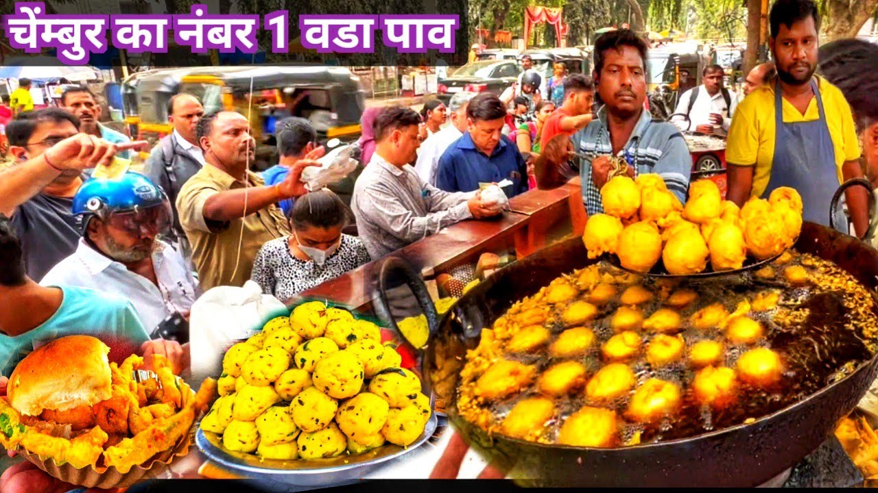 Yeh hai Chembur ka No 1 Vadapav | Nandu Vada Pav Rs.20 | Mirchi Pakoda Rs.5 | Mumbai's Best Vadapav
