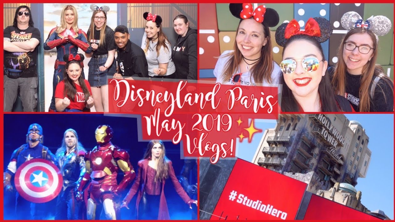 DISNEYLAND PARIS MARVEL SEASON OF SUPER HEROES MAY 2019 VLOGS!💥 Day 1! - Avengers Assemble!