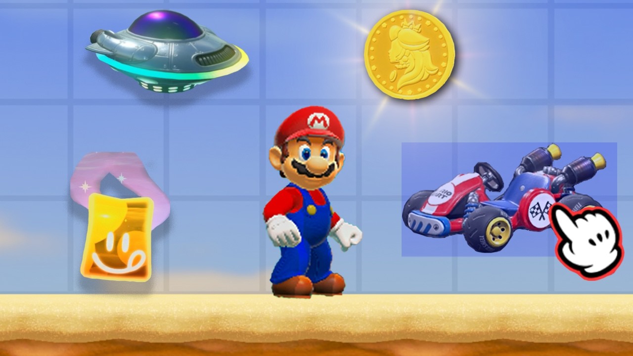 I made Mario Kart World in Mario Maker 2