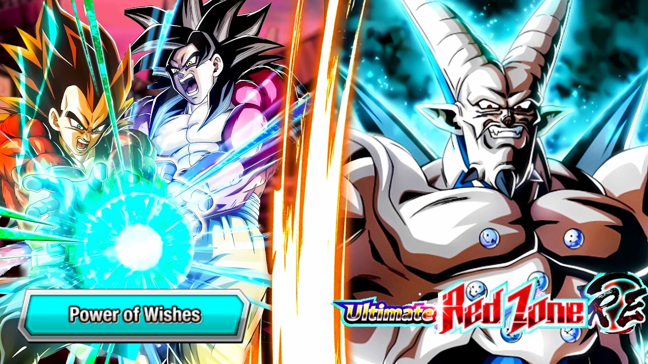 POWER OF MISSIONS CHALLENGE AGAINST OMEGA SHENRON! RED ZONE: RE! (Dokkan Battle)