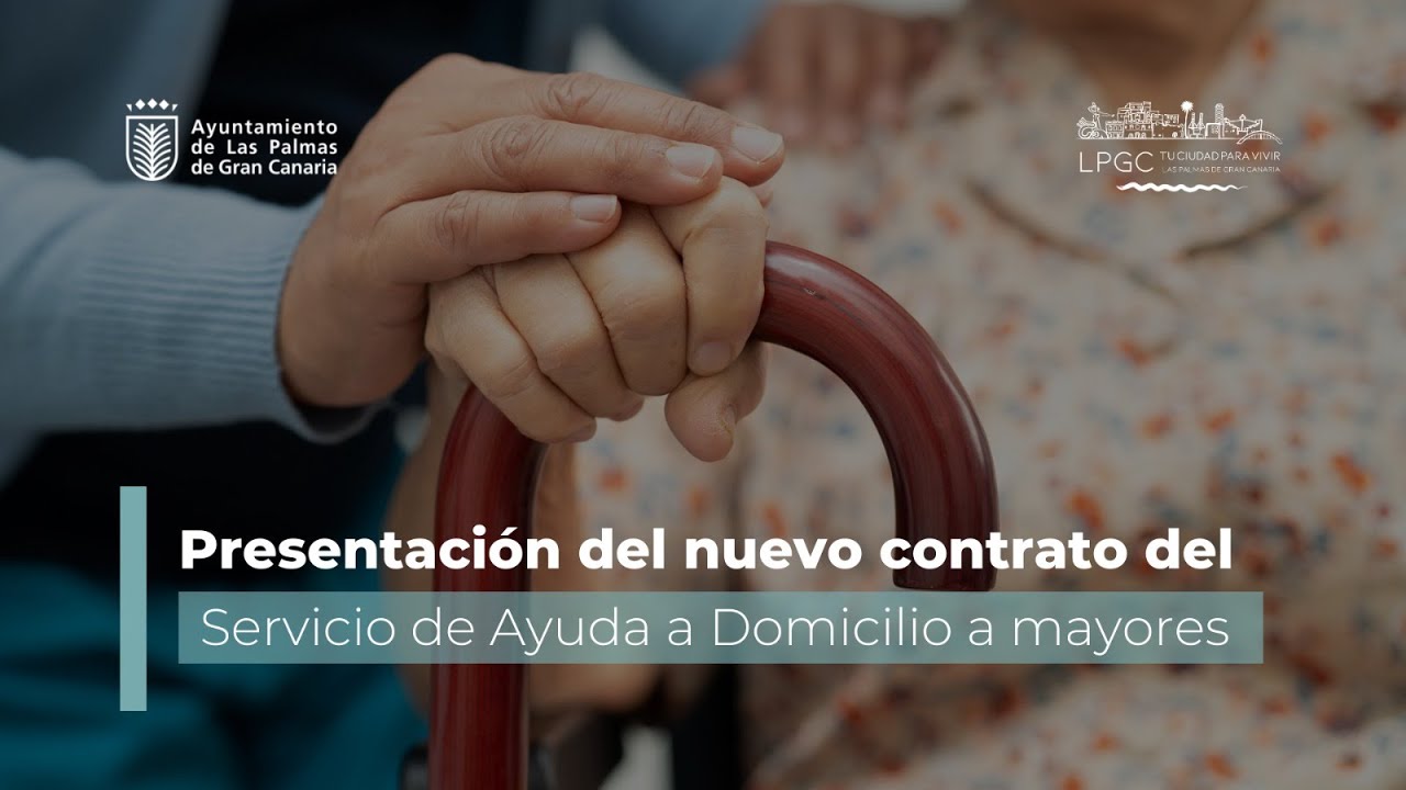 EN DIRECTO | Presentación del nuevo contrato del Servicio de Ayuda a Domicilio a mayores