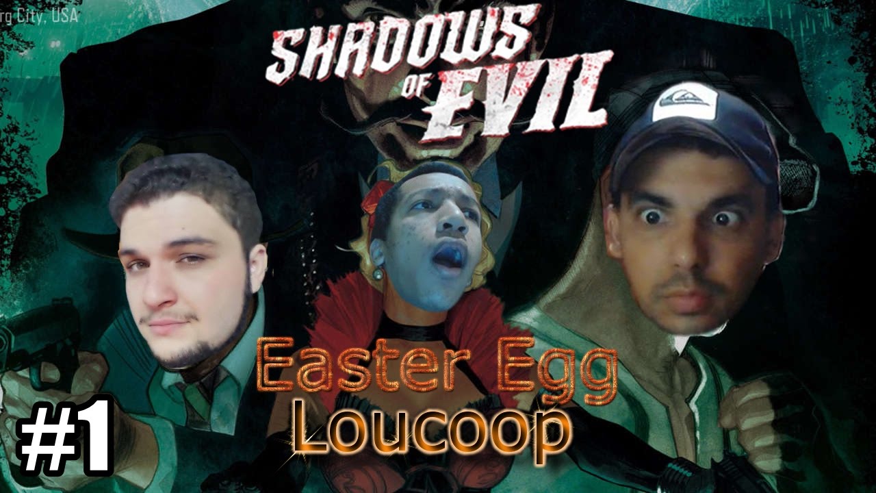 Shadows Of Evil Easter Egg LouCoop | Vou abrir o Ovo #1- Com intro Hdmi Ps4 60 Fps