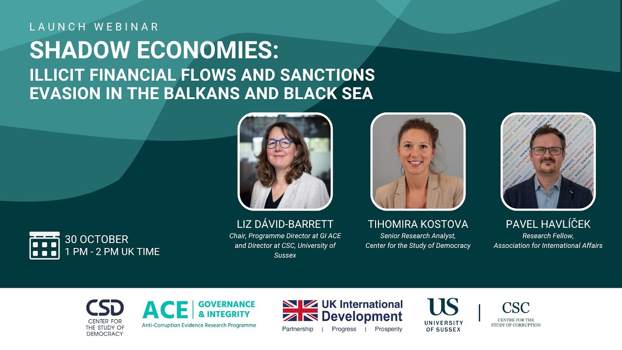 Shadow Economies: Illicit Financial Flows and Sanctions Evasion in the Balkans and Black Sea