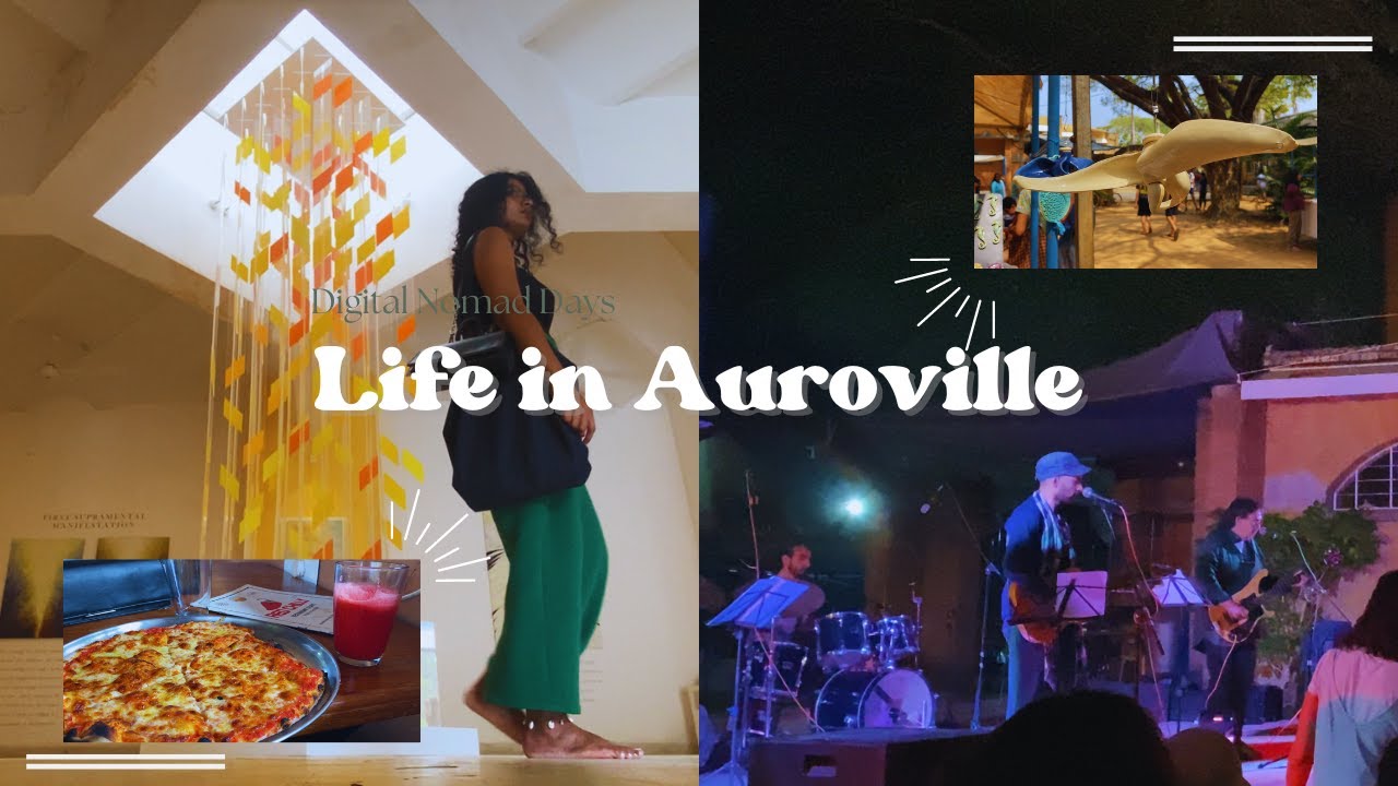 Weekends in Auroville ~ live music, jazz, pottery market, Beatles tribute | Digital Nomad Days