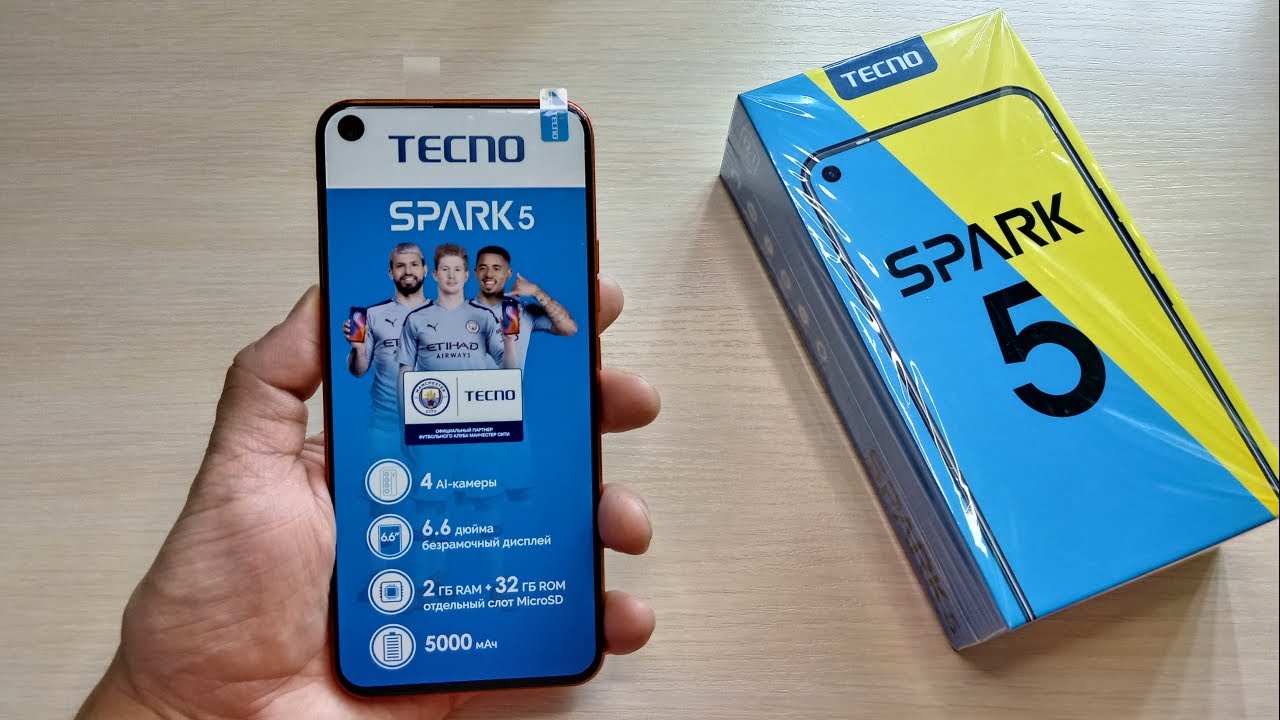 Tecno Spark 5 (KD7h) распаковка 📦 Unboxing Tecno Spark 5 (KD7h)
