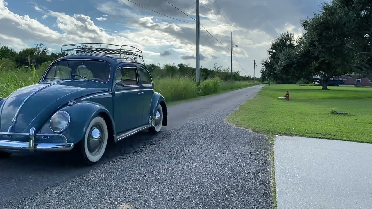 1961 VW Beetle Driving Video