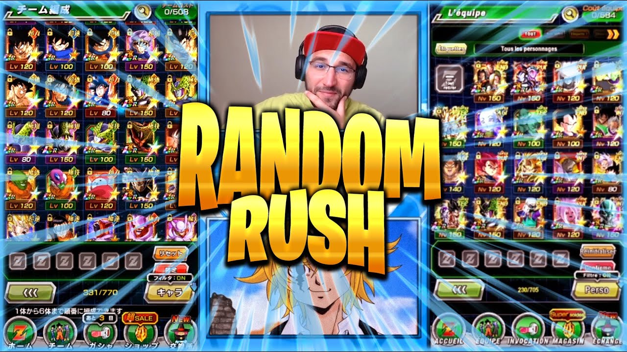RANDOM RUSH DOKKAN BATTLE! MELIODAS ME DEFIE EN DUEL! FRACASSER PAR LE KARMA? DBZ DOKKAN BATTLE