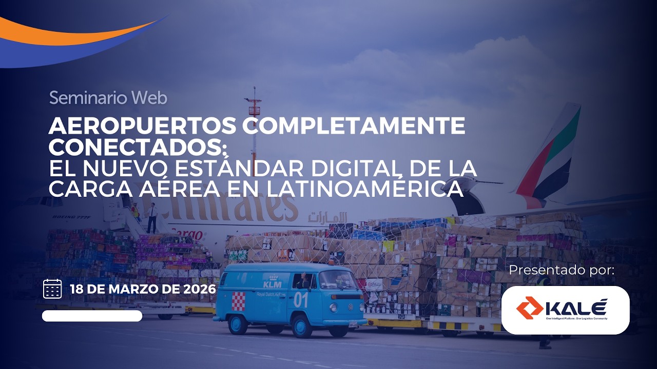 ESP_ACILAC Webinar: Aeropuertos conectados: El nuevo estándar digital de la carga aérea en LAC