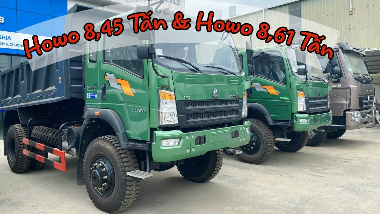 Tư Vấn Nên Chọn Howo 8,61 Tấn Cầu FAD hay Hớp 8,45 Tấn Cầu Hổ Vồ | Trả Góp 250 Triệu Nhận Xe.