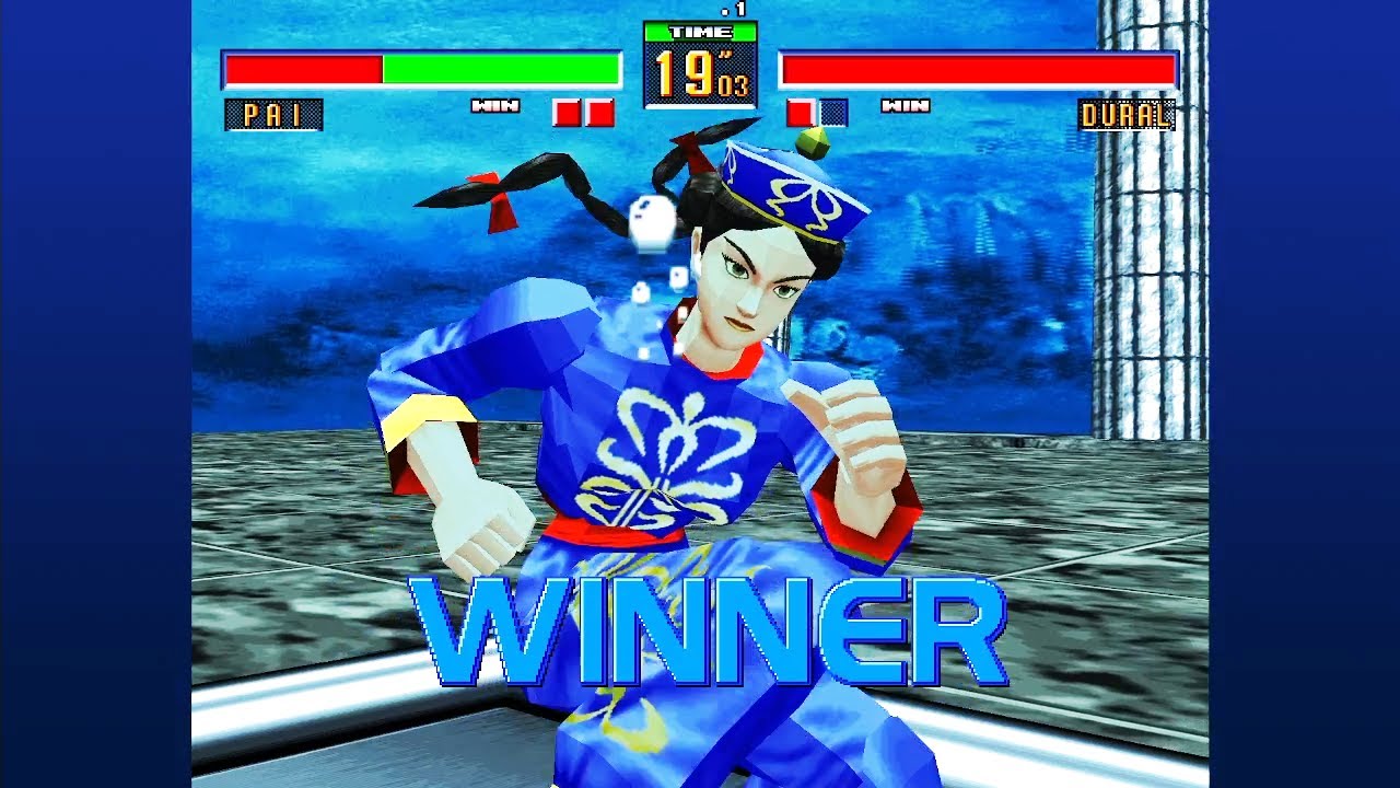 バーチャファイター2 Virtua Fighter 2 - パイ_20260123 #VF2 #パイ #Pai #PS3 #レトロゲーム #retrogames