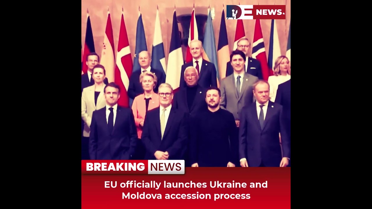 Desitdown News (ЕС официально запустил процесс вступления Украины и Молдовы) #desitdown #новости