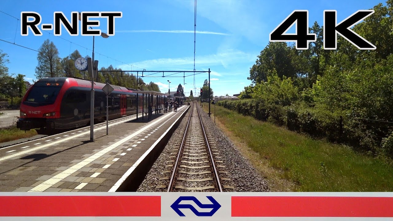 4K CABVIEW HOLLAND [R-NET] Alphen ad Rijn - Gouda FLIRT 13mei 2019