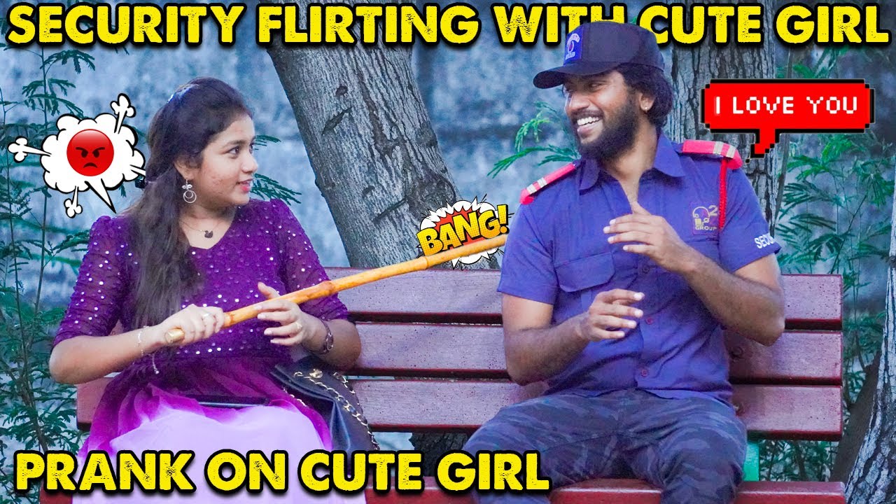 Security Flirting With Cute Girl Prank👮👩❤️ | Kovai Kusumbu | Kovai 360*