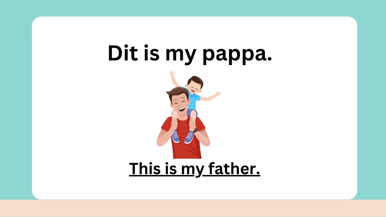 Teaching Afrikaans 1.6 | My Family | CAPS Grade 1 Afrikaans FAL