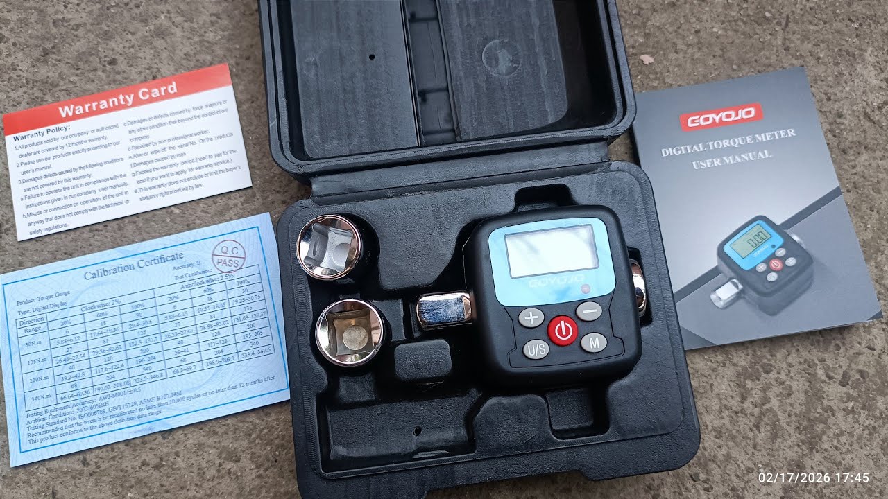 GOYOJO Digital Torque Adapter GN340
