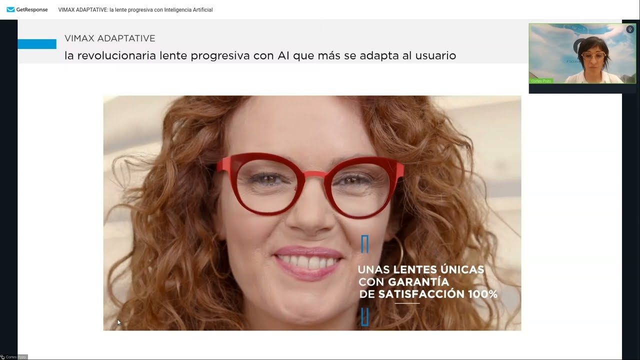 VIMAX ADAPTATIVE la revolucionaria lente progresiva con IA que más se adapta a ti
