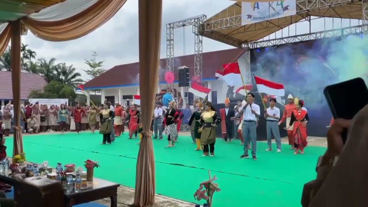 Acara pensi Sma N2 Muaro jambi..terimakasih nak,kalian luar biasa