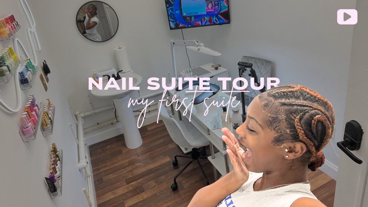 NAIL SUITE TOUR ᥫ᭡ my first suite!