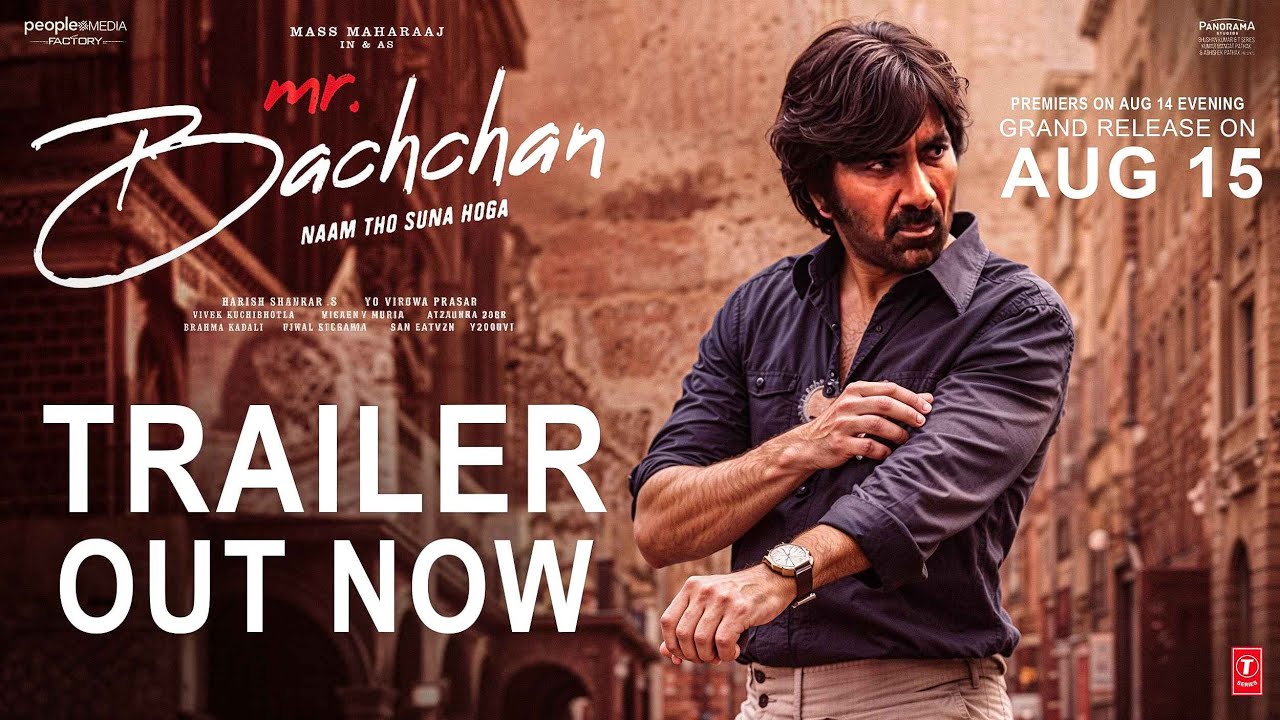 MR BACHCHAN | Official ConceptTrailer |Ravi Teja |Bhagyashri Borse |Jagapathi Babu | Sachin Khedekar