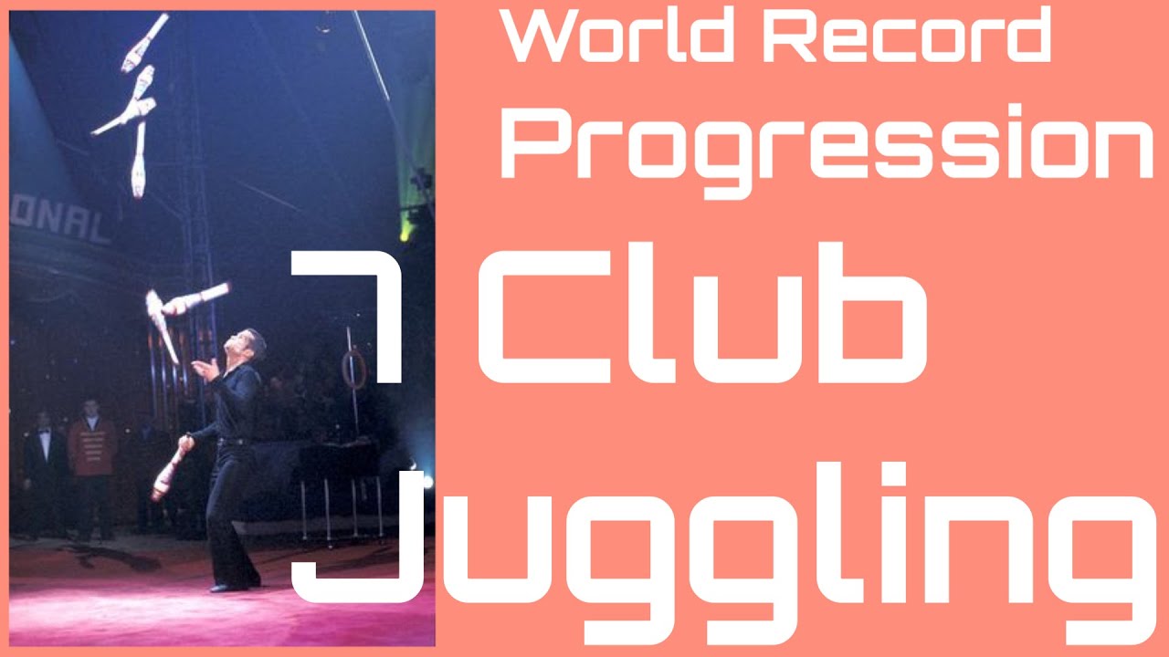 World Record Progression - 7 Club Juggling
