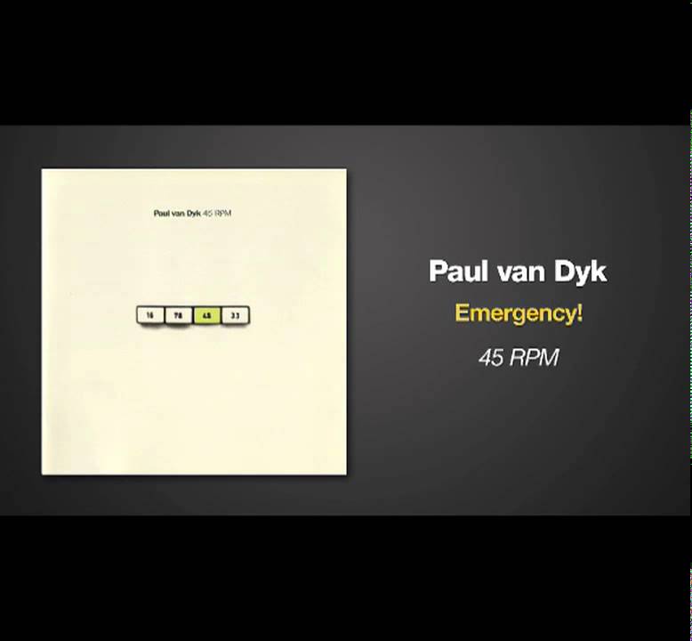 Paul van Dyk - Emergency