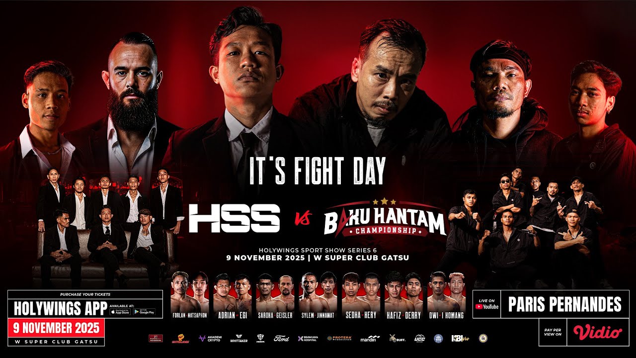 PARIS VS RUDY &ldquo;FIGHT DAY |  HSS vs BAKU HANTAM&rdquo;