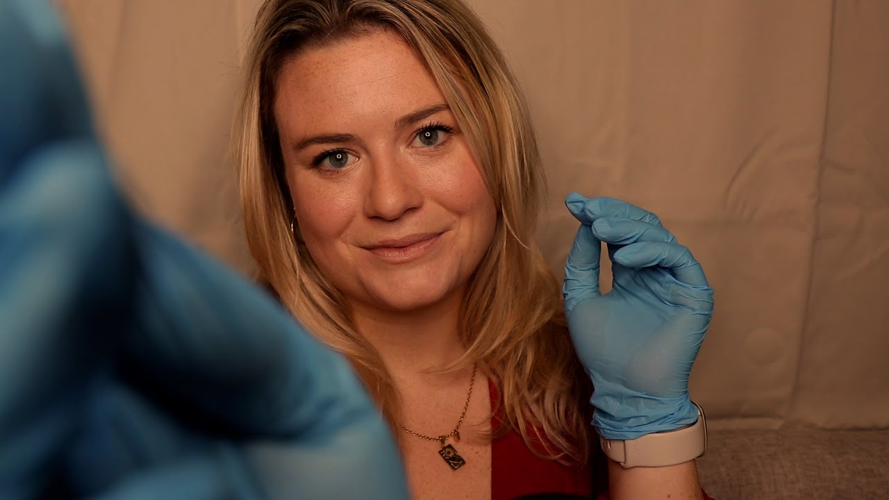 ASMR | POV: Calming sports physical 👩🏼‍⚕️ ⚽️ 🏈 (soft spoken medical exam for anxiety and sleep)