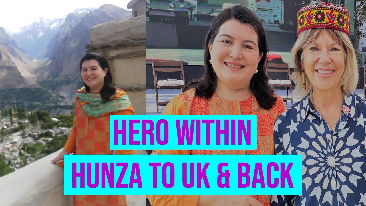 Miss Sosan Aziz from Hunza valley, GB & leading development sector expert shares her story at IMN