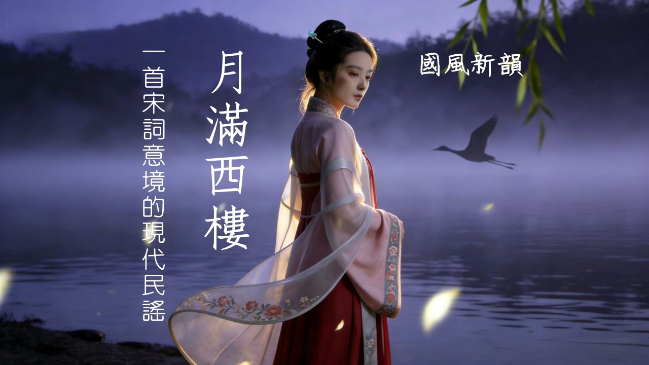 【宋詞新唱】月滿西樓｜當宋代美學遇見現代時尚，這才是中國式的浪漫，一首讓3000萬人失眠的宋詞改編  #古風歌曲