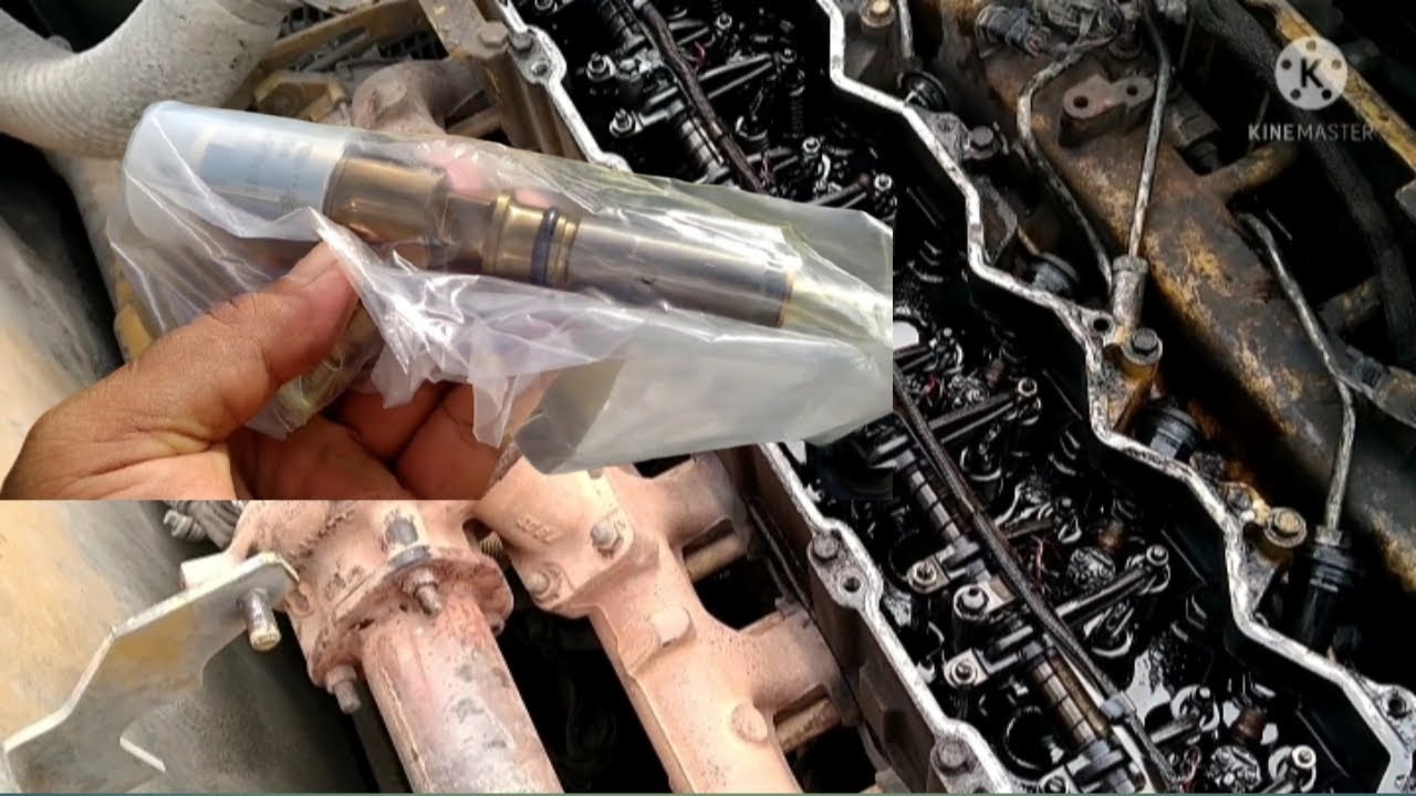 CAT320d susah hidup kemudian diganti Injektor