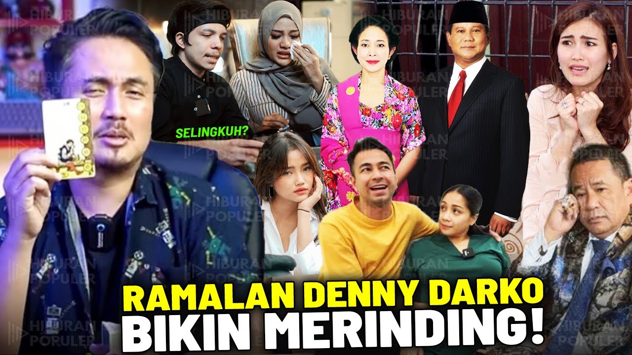 WASPADA AKAN ADA GUNCANGAN HEBAT! Denny Darko Terawang Hal Mengerikan Yang Akan Mewarnai Tahun 2025