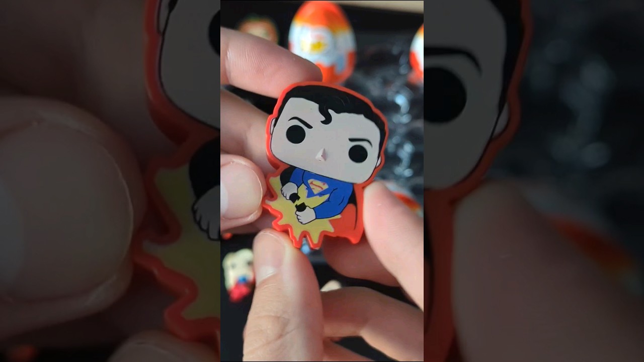 Funko Pop Superman | Decoration for cable | Kinder Joy funko Pop collection DC comics #funkopopdc
