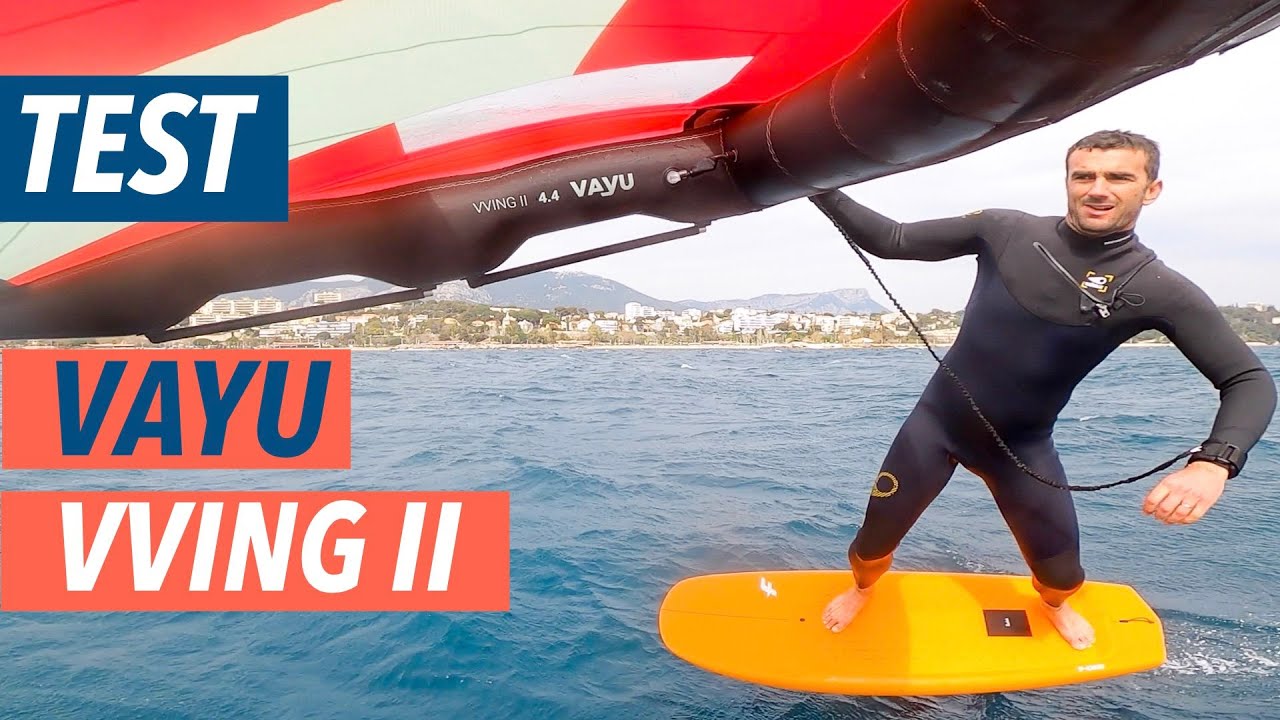 TEST WING FOIL :   VAYU VVING II