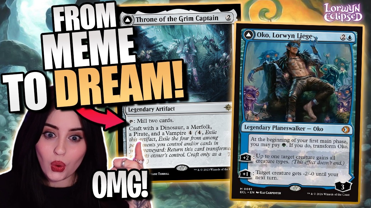 This Meme Deck is WINNING Thanks to Lorwyn! | Sultai Grim Captain | Standard MTG Arena