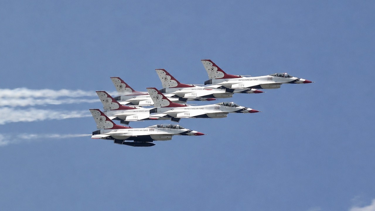 USAF Thunderbirds Demo in Washington D.C.