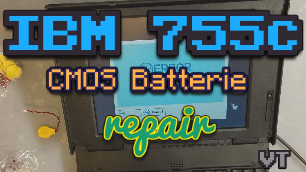 CMOS Battery  | Think Pad 755c | BIOS Error | 161 163
