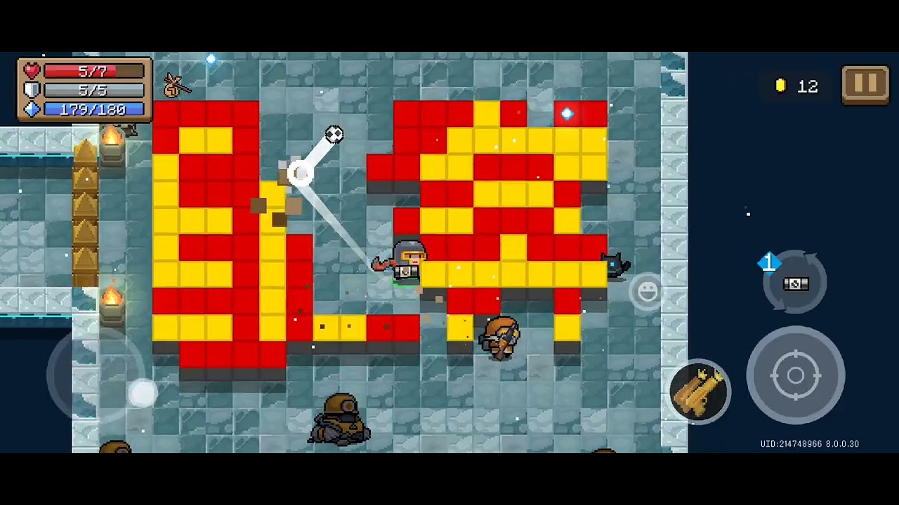 Playing soul knight