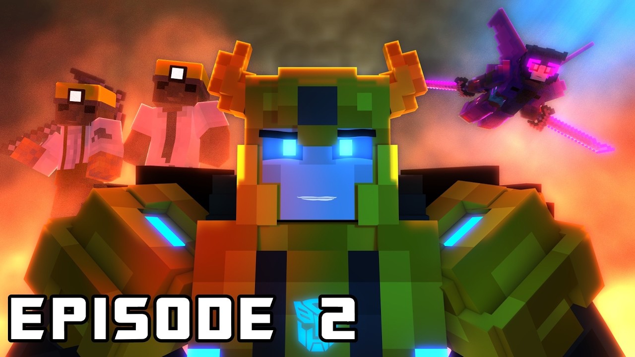 Minecraft Transformers - Episode 2: HOSTILES INBOUND (Minecraft Indie Animated Series)